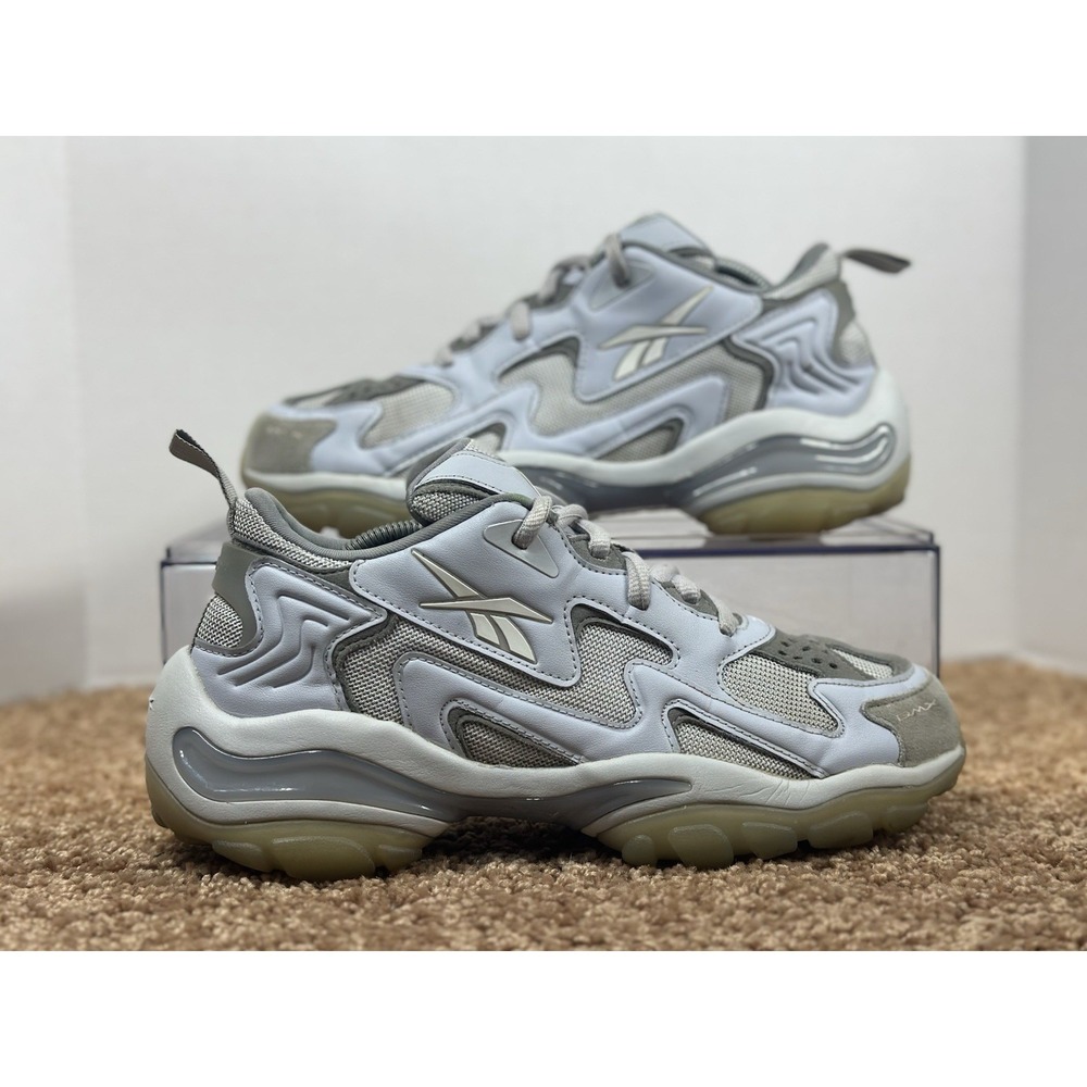Reebok DMX Series 1600 Men's Sneakers US 7 Grey Baby Blue DV5562 Athletic